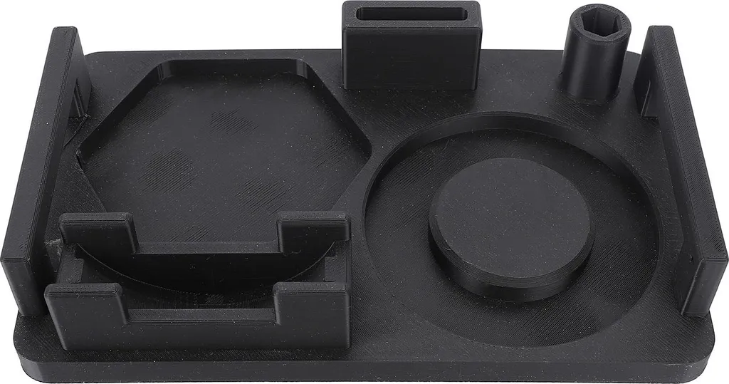 Organizer Accessori Caffè Stampa 3D - Porta Filtri e Utensili Brewing