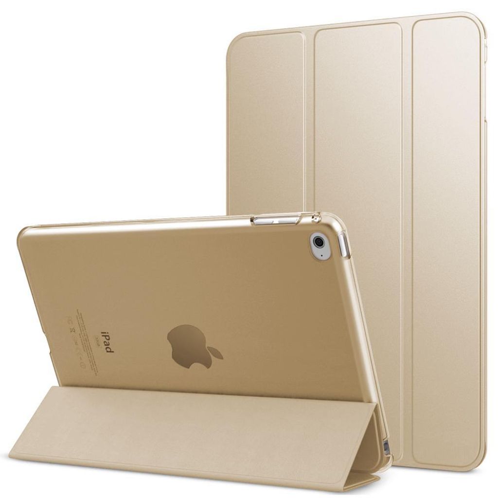 iPad Mini 4 – Schlanke, leichte Smart-Shell-Schutzhülle mit Ständer und durchscheinender, mattierter Rückseite, passend für Apple iPad Mini 4...