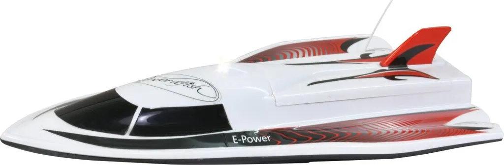Bateau Swordfish 40MHz 2 canaux avec LED intégrées pour navigation nuit