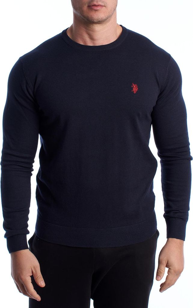 U.S. POLO ASSN. Herren-Strickpullover mit Rundhalsausschnitt US40173038