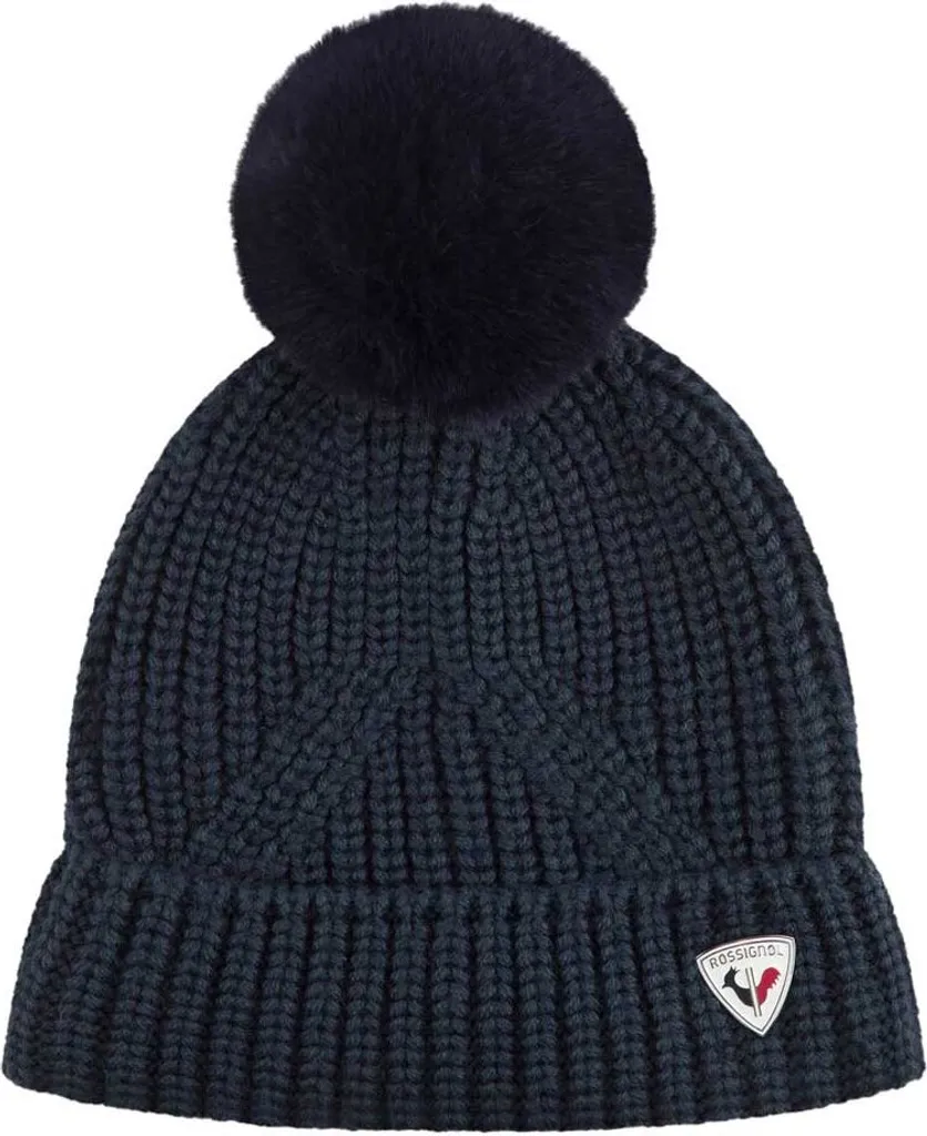Bonnet Rossignol Tara bleu - Maille isolante et coupe homme ergonomique