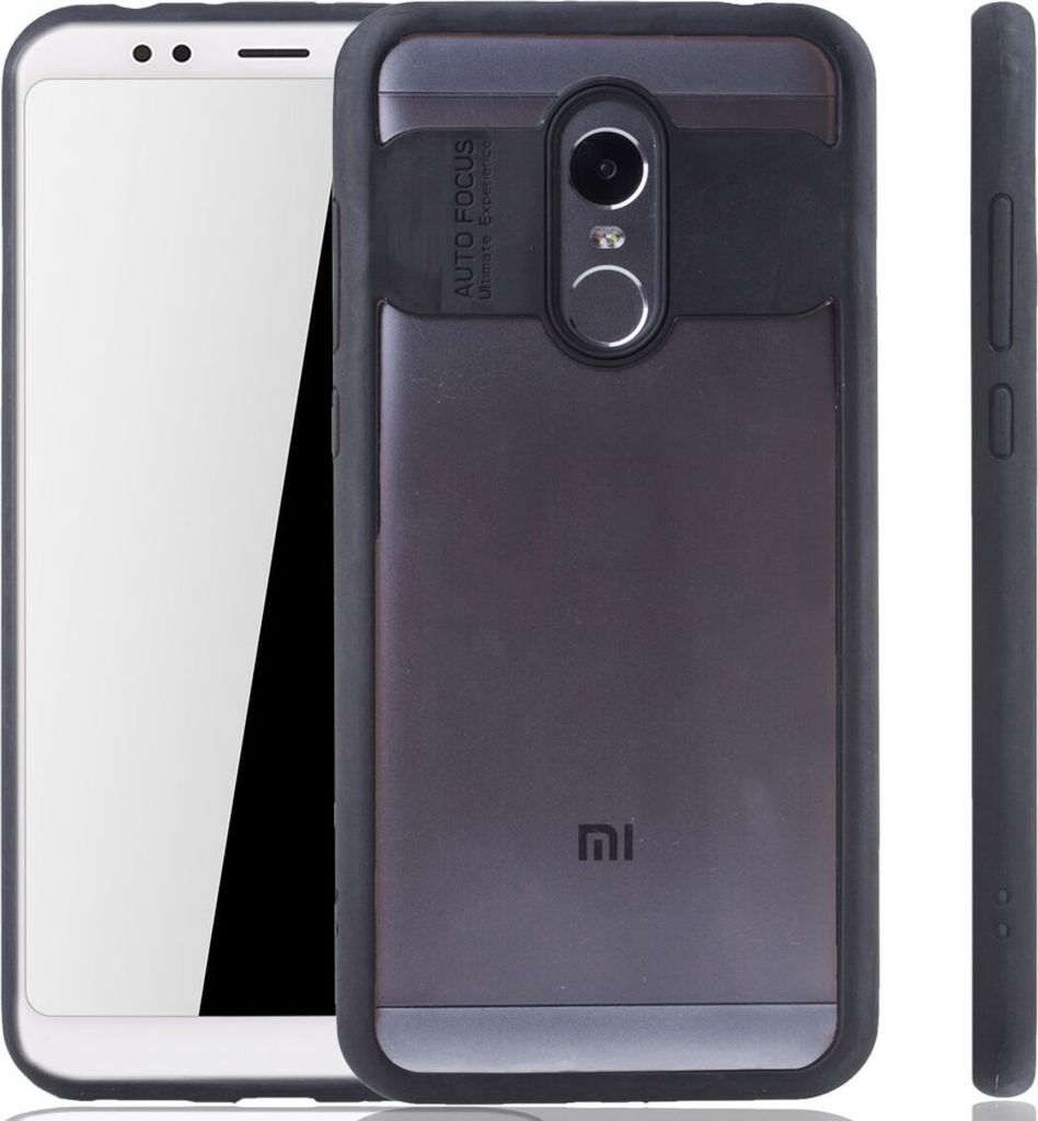 Ultra Slim Case für Xiaomi Redmi 5 Plus Handyhülle Schutz Cover Schwarz