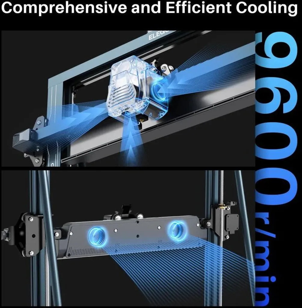 Imprimante 3D Elegoo : Fini les Échecs d'Impression avec Nivellement Auto - 8