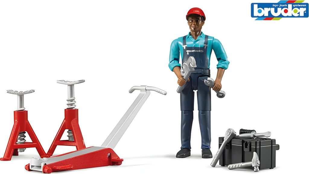 bruder 62100 bruder bworld 62100 Werkstatt Spielfiguren-Set Image du produit 