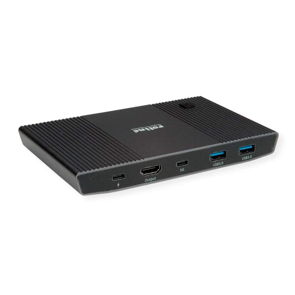 Switch KVM USB-C et HDMI pour 2 Ordinateurs avec Hub USB Intégré