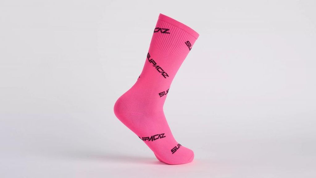 SupaCaz Unisex Socken Supasox Twisted , rosa, M Produktbild 