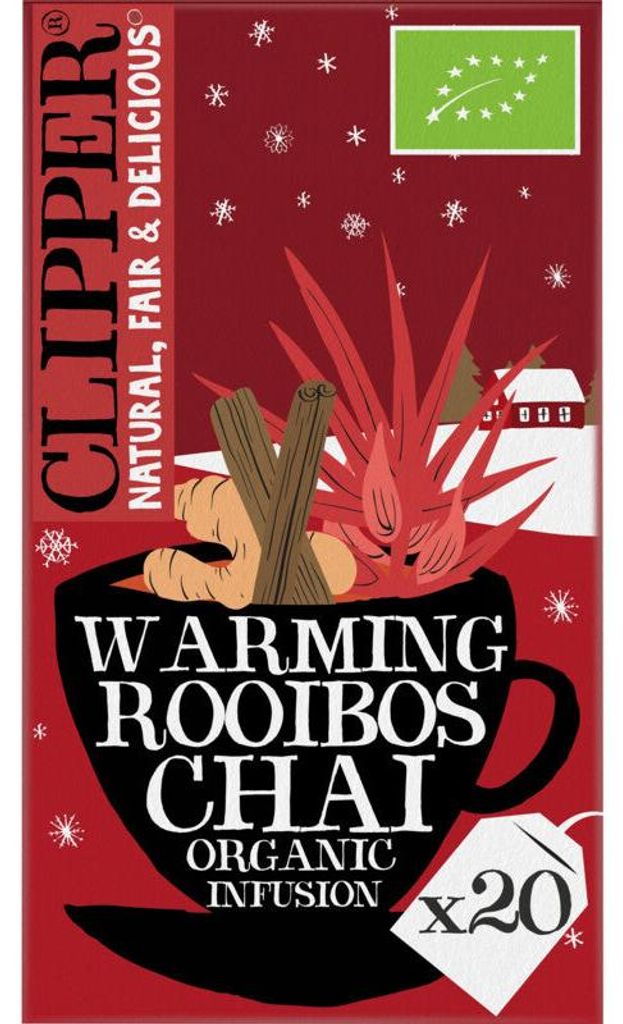 Clipper Infusion Rooibos Chai35g – tisane épicée sans Image du produit 