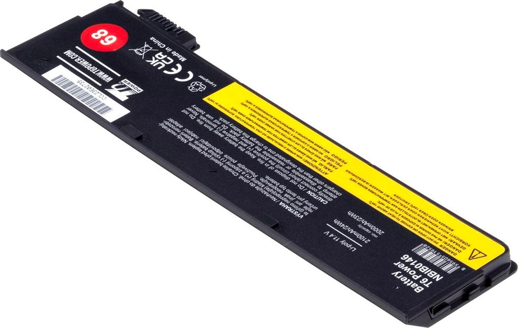Akku T6 Power Lenovo ThinkPad T440s, T450s, T460p, T470p, Produktbild 