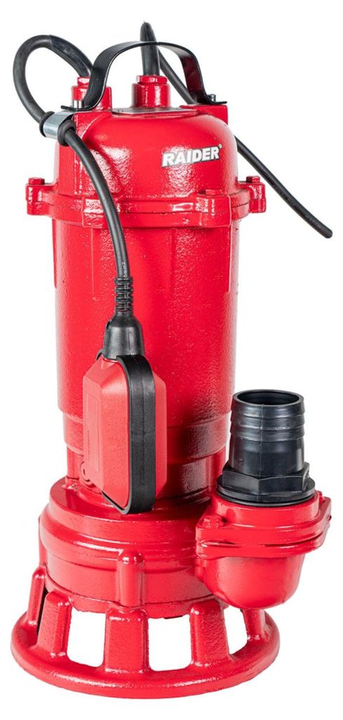 Pompa sommersa acque nere con trituratore 1100w 1" 300l/min Immagine del prodotto 