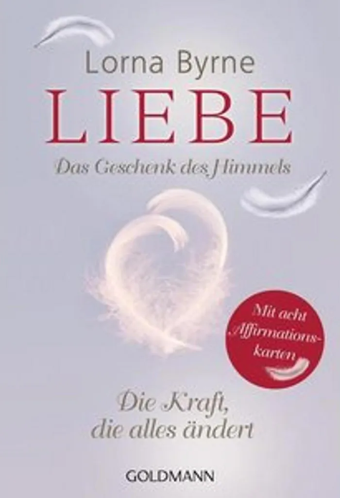 Livre Illustré Liebe Das Geschenk des Himmels avec Finition Or et Lin