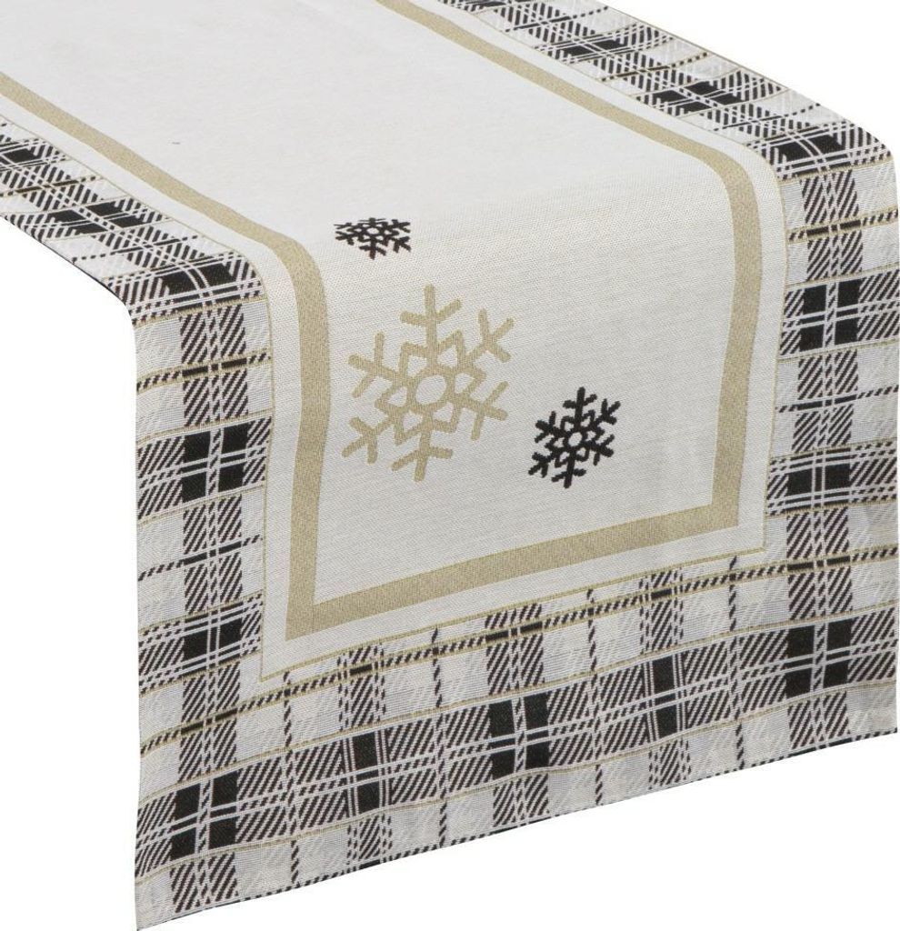 Eurofirany běhoun na stůl ANGEL Vánoční ubrus 45x140 cm Obrázek produktu 1
