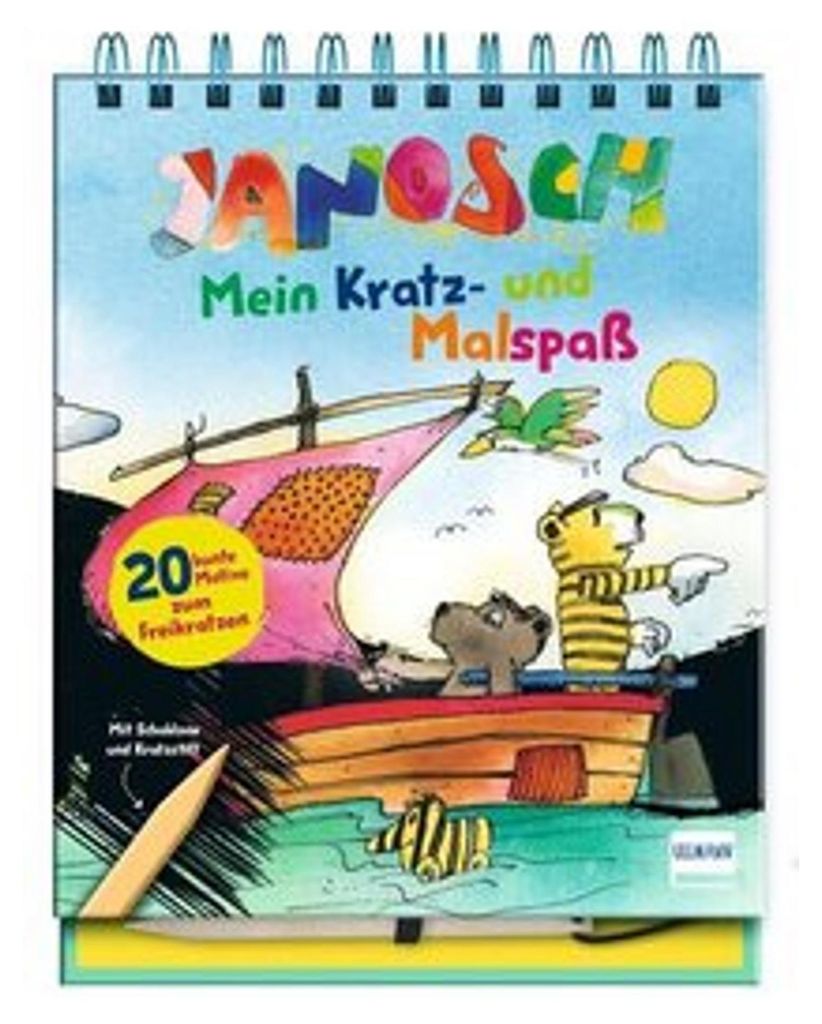 Mein Kratz- und Malspaß: Janosch