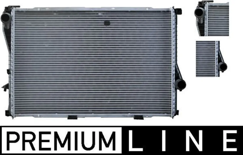 Radiateur de Refroidissement Moteur pour BMW 5 Berline E39 et 7 E38 MAHLE