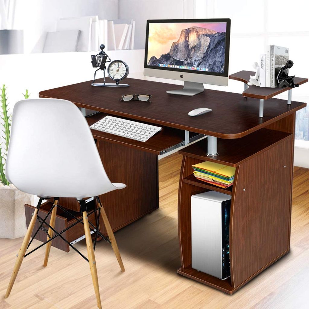 Bürotisch Computertisch Schreibtisch PC Tisch Home Office Jugend Sonoma Eiche 