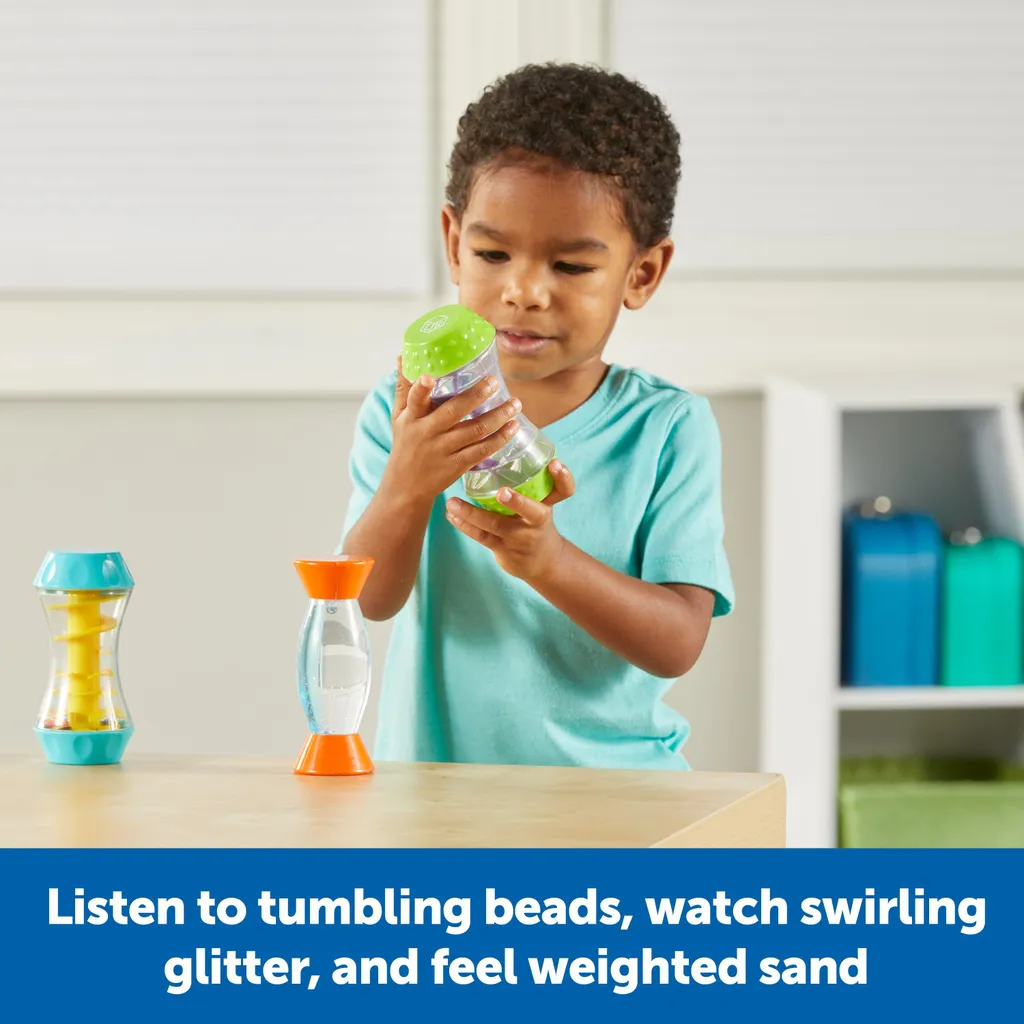 Sensory Trio Fidget Tubes Learning Resources - Jouets Sensoriels Enfant
