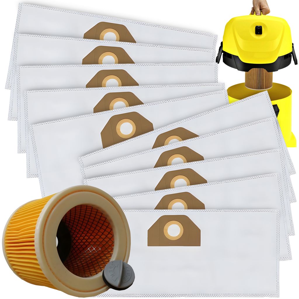 10X Worki Do Odkurzacza Karcher Wd 3 Mv 3 Zdjęcie produktu 