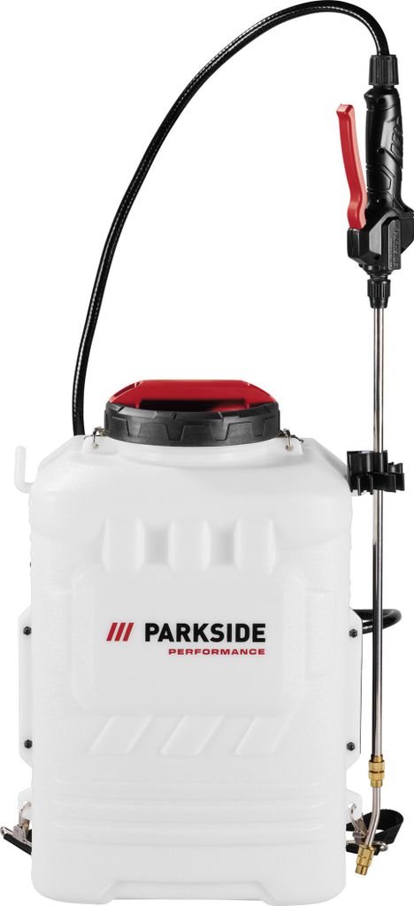 PARKSIDE PERFORMANCE 20 V Akku-Rucksackdrucksprüher »PPARDS 16 D3«, ohne Akku und Ladegerät