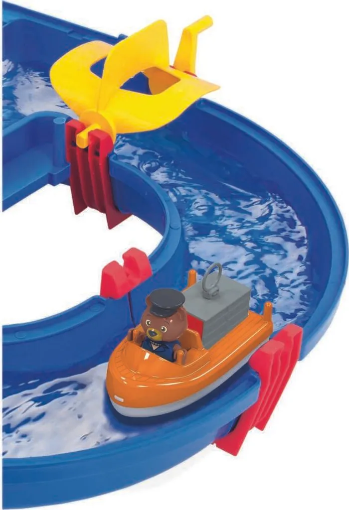 AquaPlay ContainerPort Set de Jeu avec Grue Pivotante et Écluse Mobile - 7