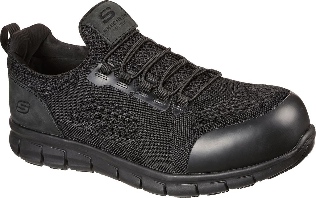 Skechers Work SYNERGY Sneakers Schwarz 45.5