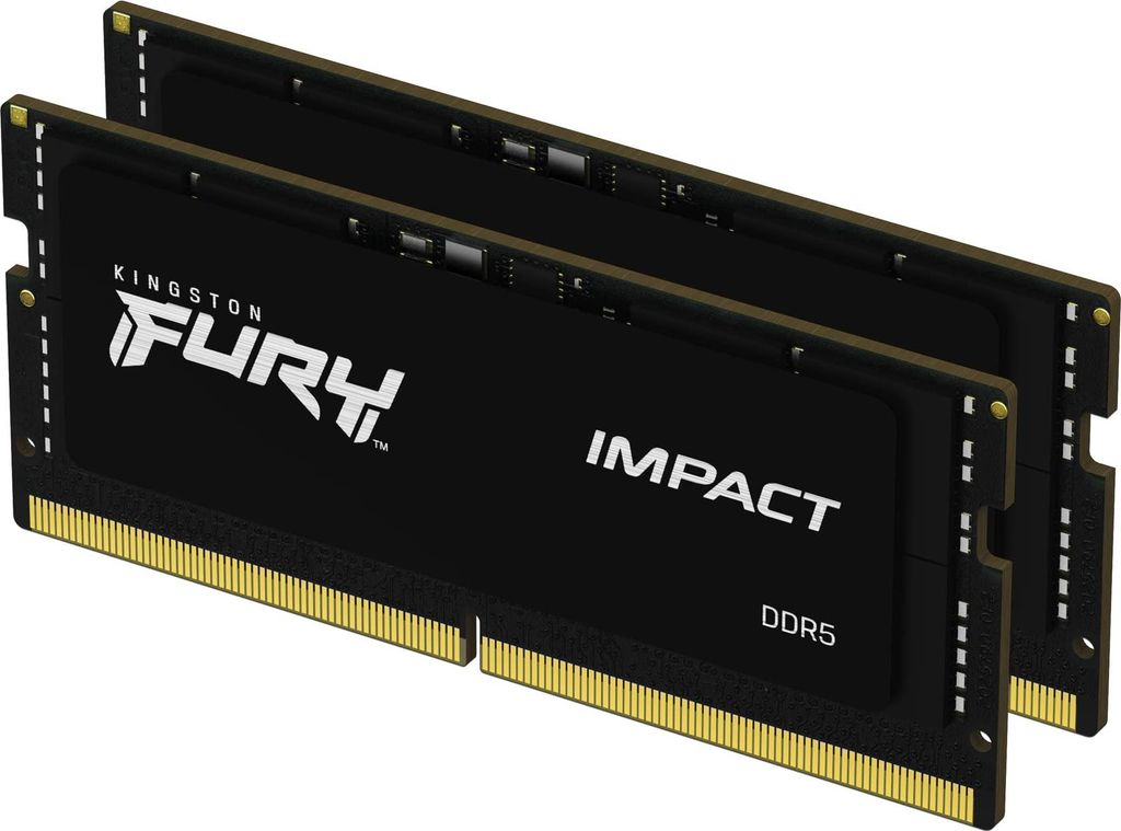 Kingston FURY IMPACT SODIMM - DDR5-KIT-64GB-2x32 (KF548S38IBK2-64)