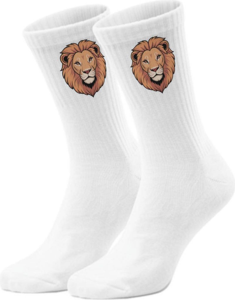 epicsocks Big Six Safari Löwe Socken in 37-41 im Paar