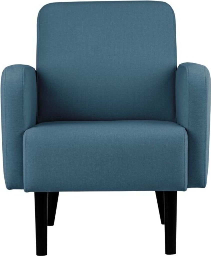 PAPERFLOW Sessel LISBOA blau schwarz Stoff