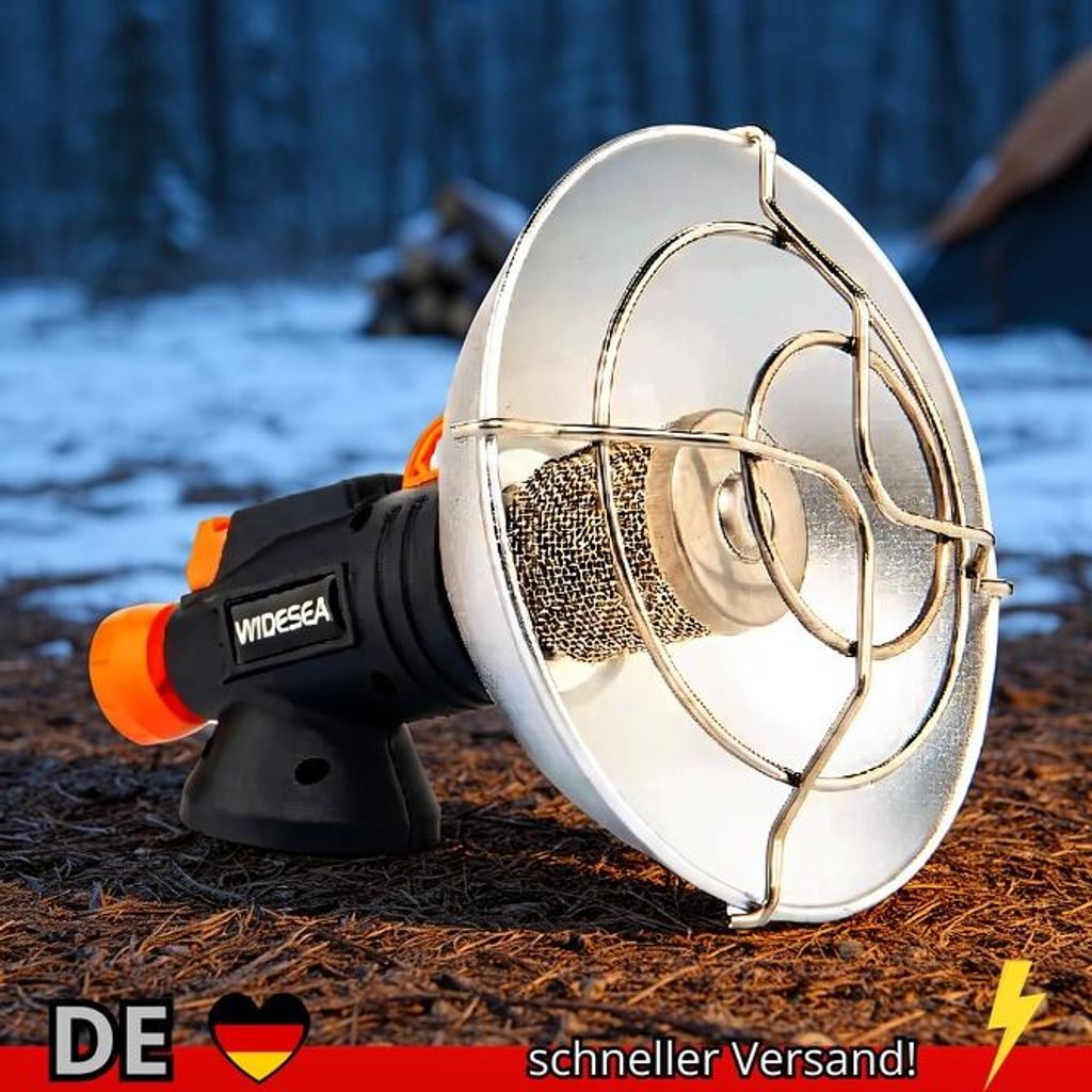 Widesea Camping-Heizung Tragbarer Kamin aus Edelstahl für den Winter Outdoor