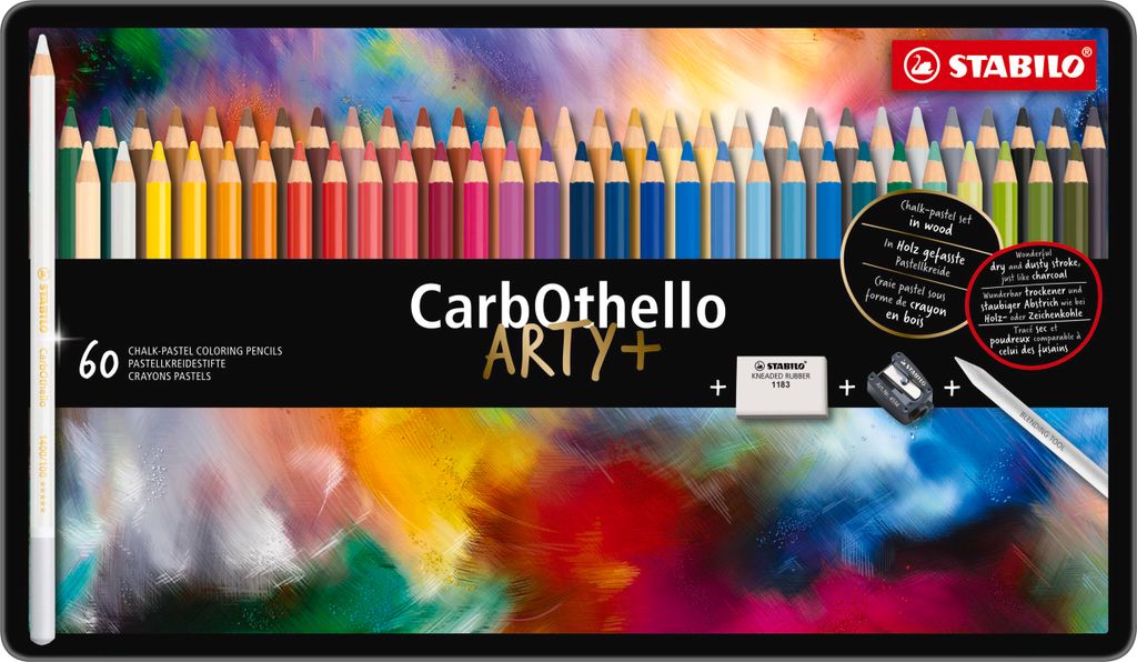 STABILO CarbOthello 60 custodia in metallo ARTY+" Immagine del prodotto 