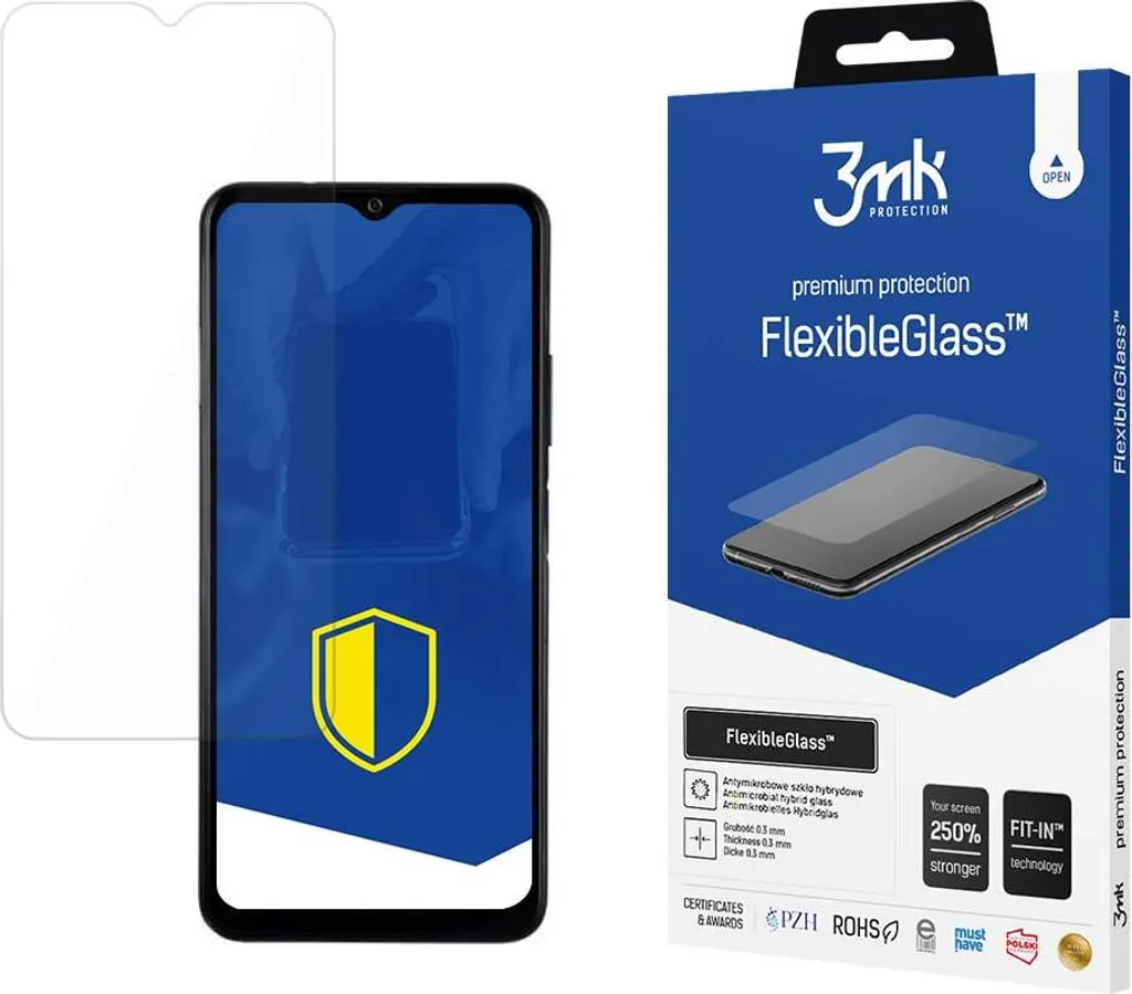 3mk FlexibleGlass per ZTE Blade A71 - Vetro Ibrido Infrangibile 7H