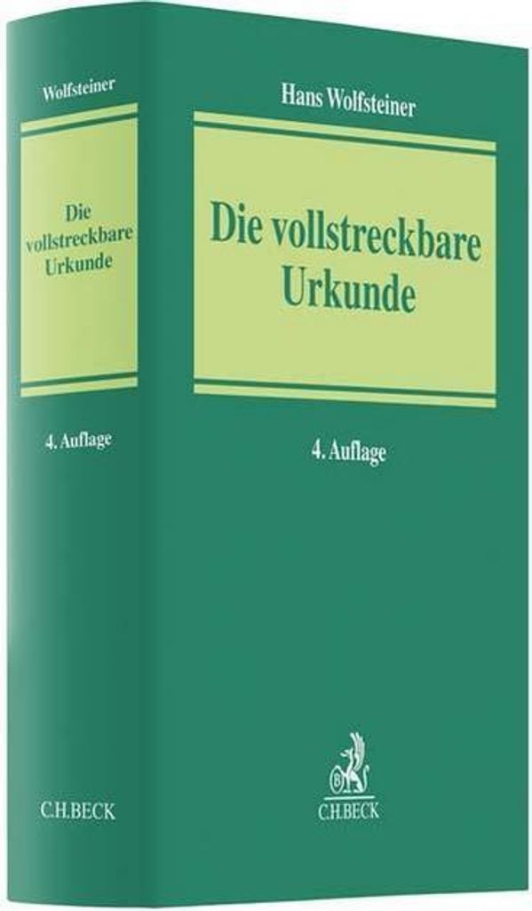 Die vollstreckbare Urkunde