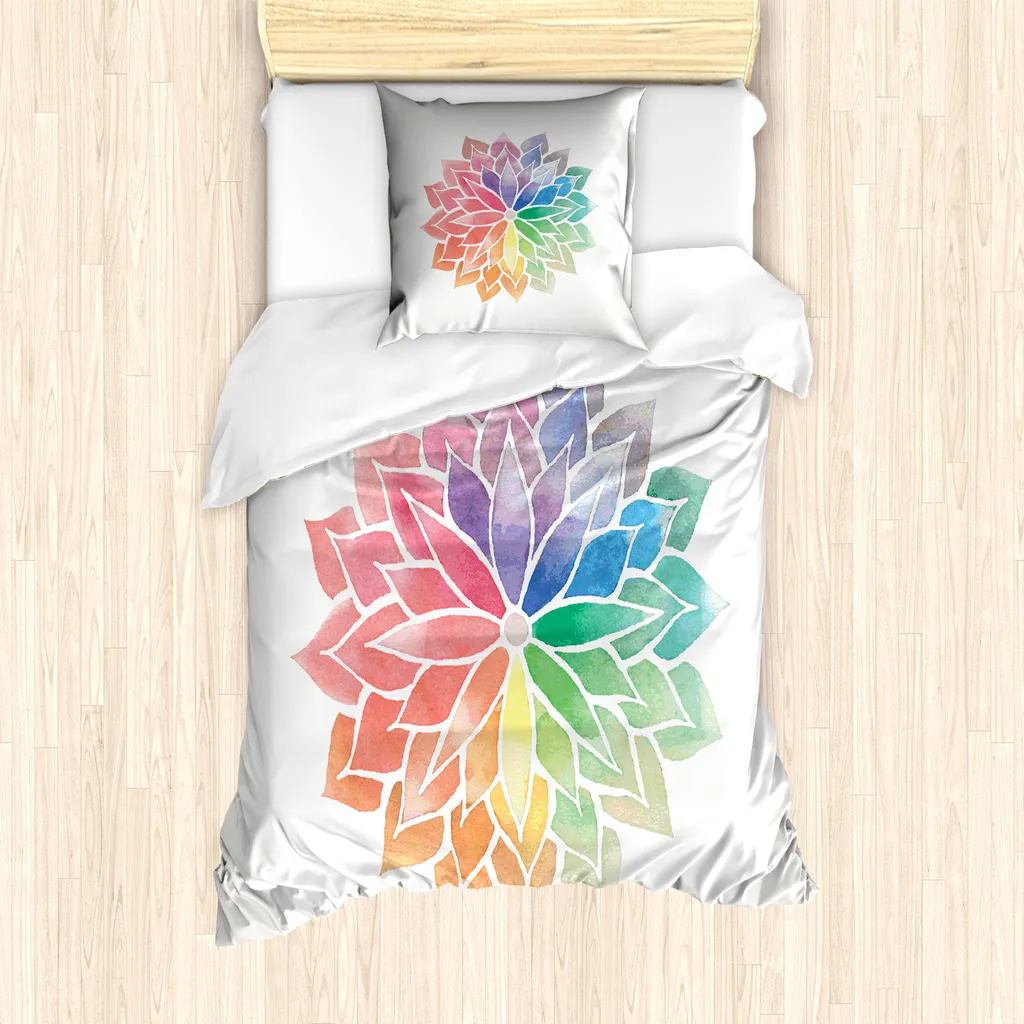 Copripiumino Mandala 135x200 ABAKUHAUS Microfibra Anallergica