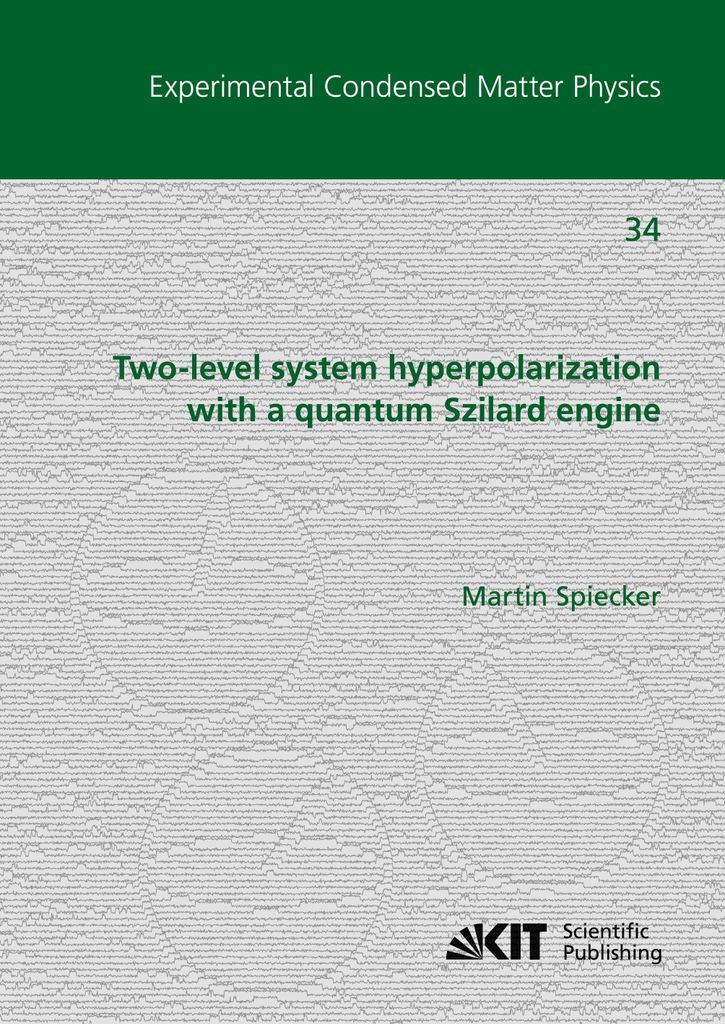 Two-level system hyperpolarization with a quantum Szilard engine
