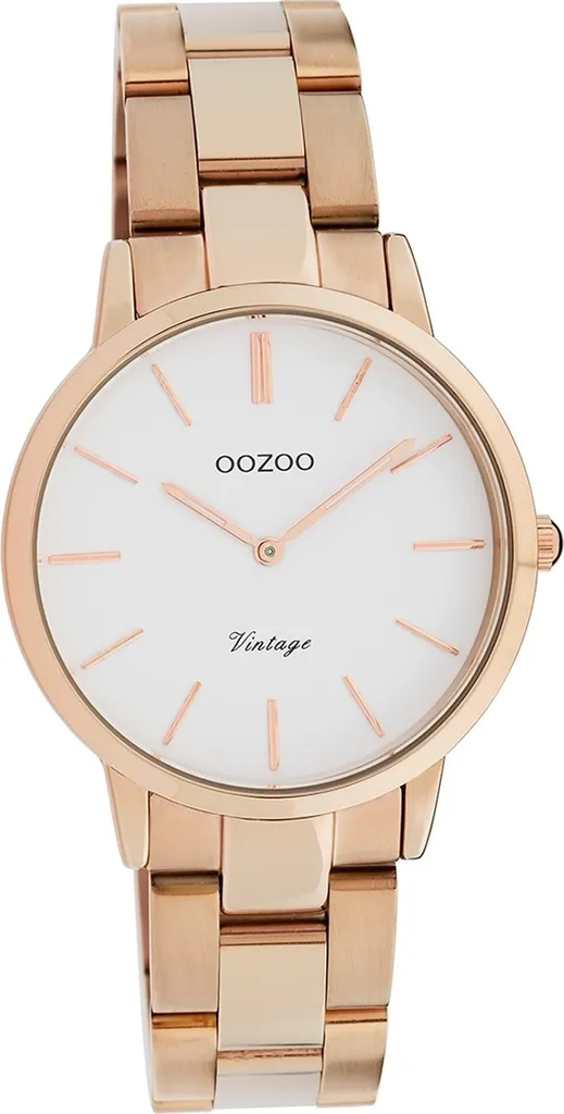 Montre femme or rose Oozoo C20048 accessoire idéal pour vos soirées