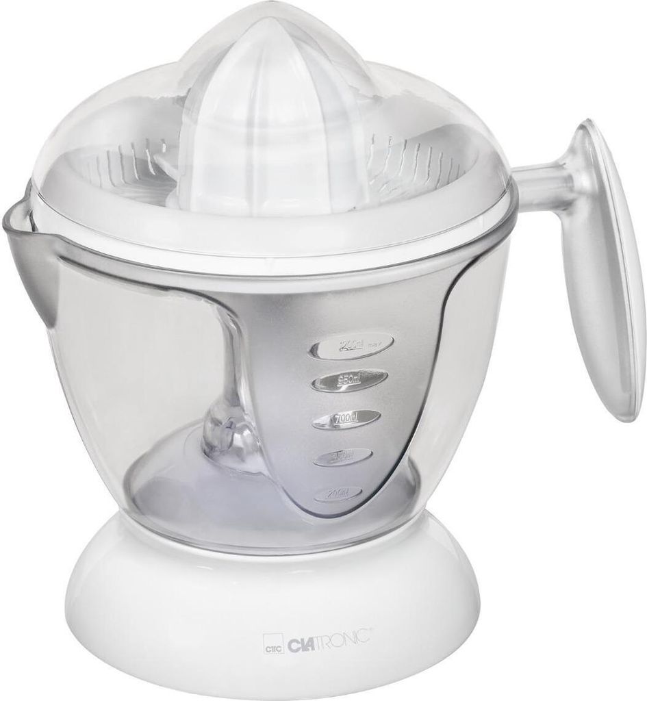 Presse-agrumes CLATRONIC 40 W, 2 cônes de pressage, 1,2 l, Image du produit 