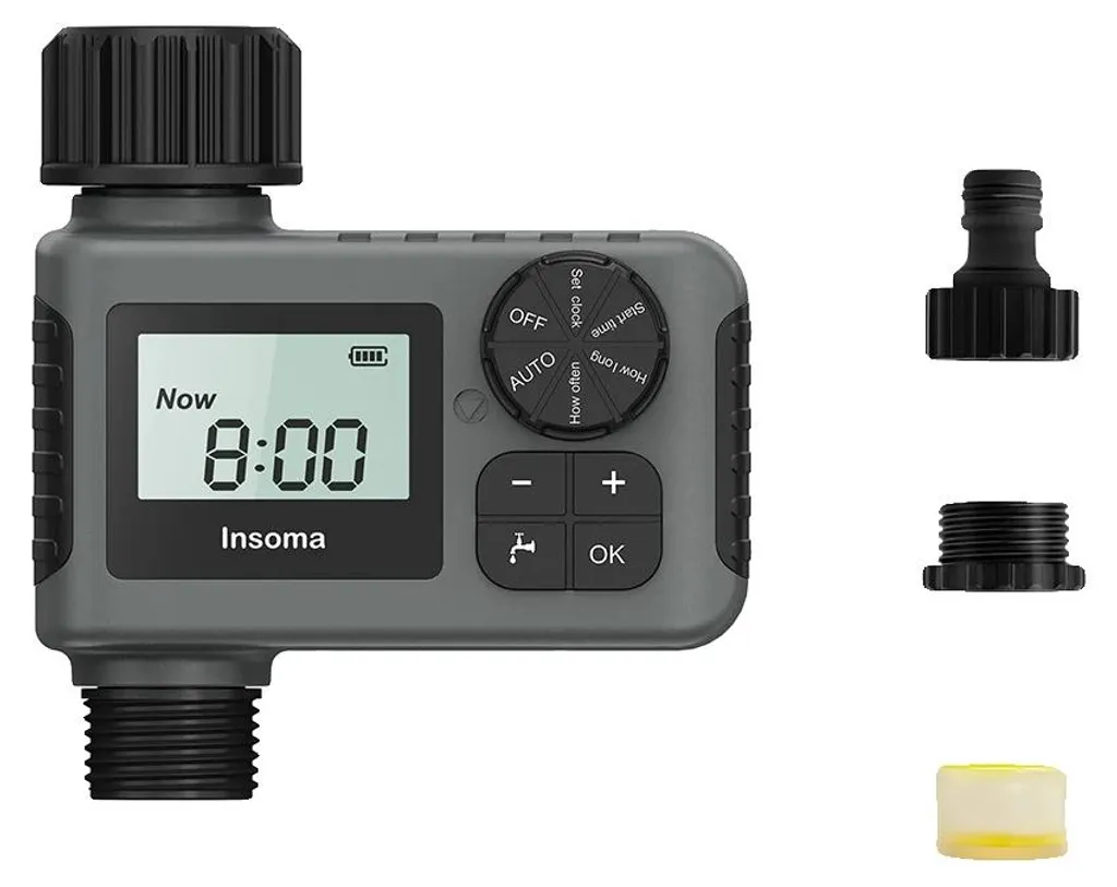 Minuterie d'arrosage LCD programmable : contrôle automatique type G