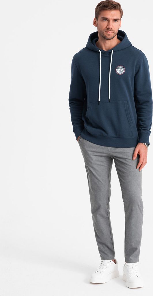 Ombre Clothing Herren-Kapuzenpullover mit Kapuze Jawo gewohnheiten L