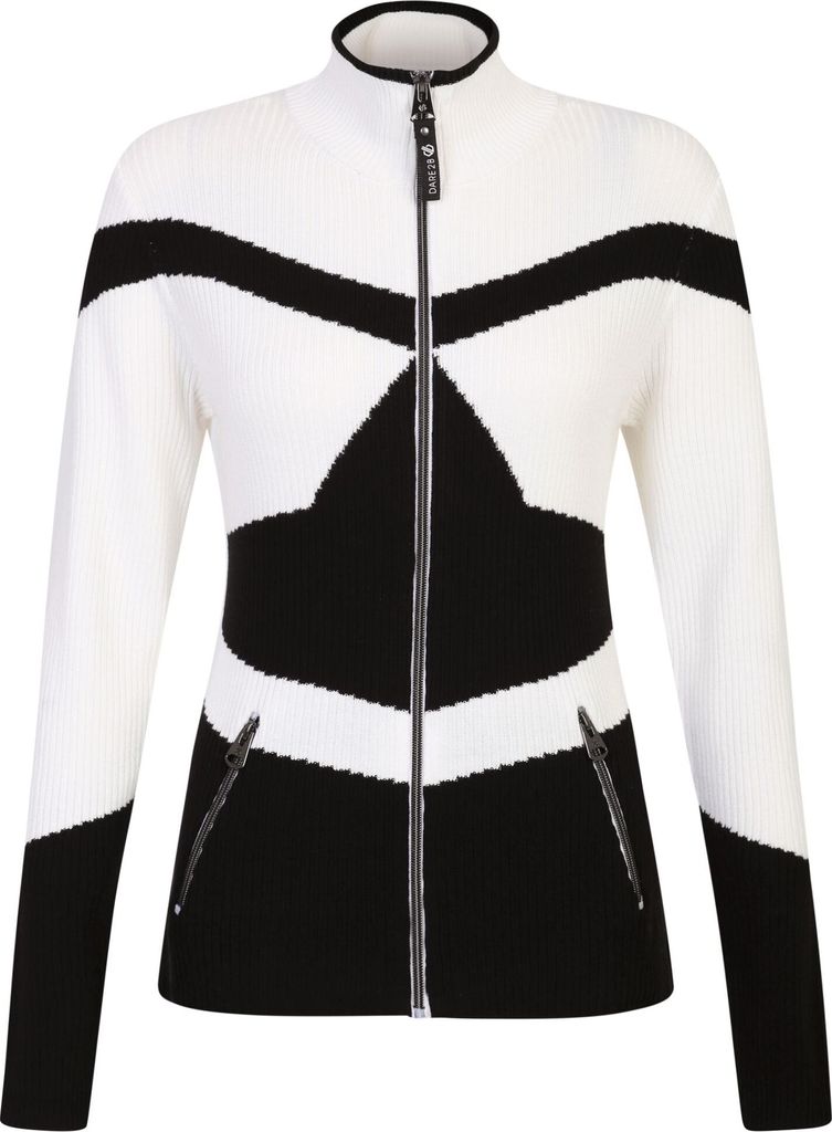 Dare 2B - "Rocker" Pullover Top für Damen RG10484 (L) (Schwarz/Weiß)