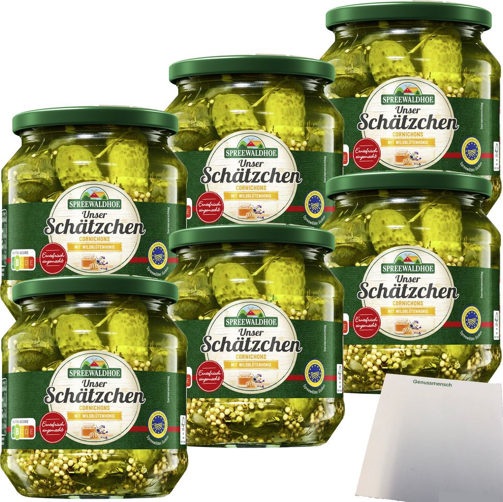 Spreewaldhof Unser Schätzchen Cornichons mit Produktbild 