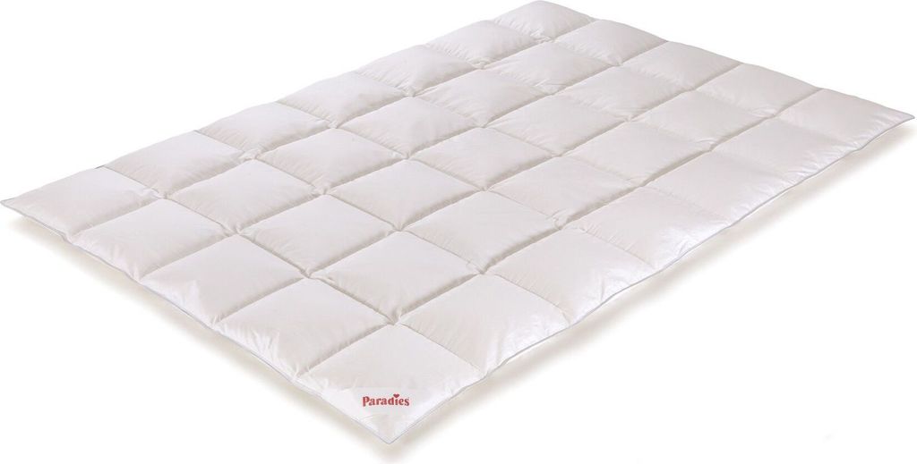 Paradies Ganzjahresbett GALIA 90 medium BL 155x220 cm weiß Bettdecke