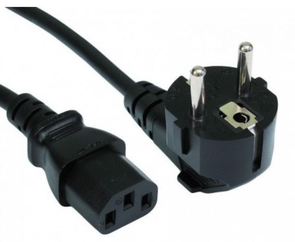 Kaltgerätekabel KABDE3P18, Schutzkontaktstecker > C13 Produktbild 
