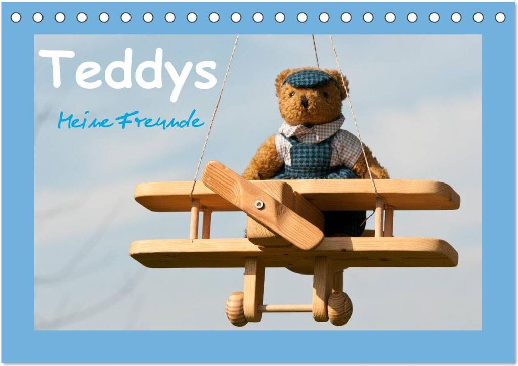 Teddys Meine Freunde (Tischkalender 2026 DIN A5 quer), CALVENDO Monatskalender