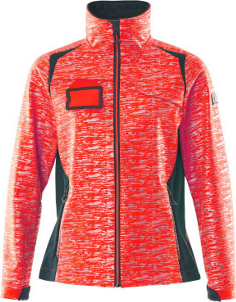 Mascot MASCOT ACCELERATE SAFE Damen Softshelljacke 19212-291 Gr. 2XL Hi-vis rot/schwarzblau