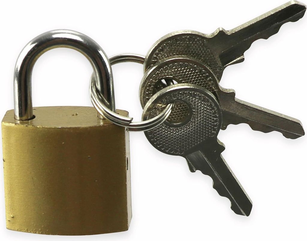 EUROTOOLS Vorhängeschloss 20 mm