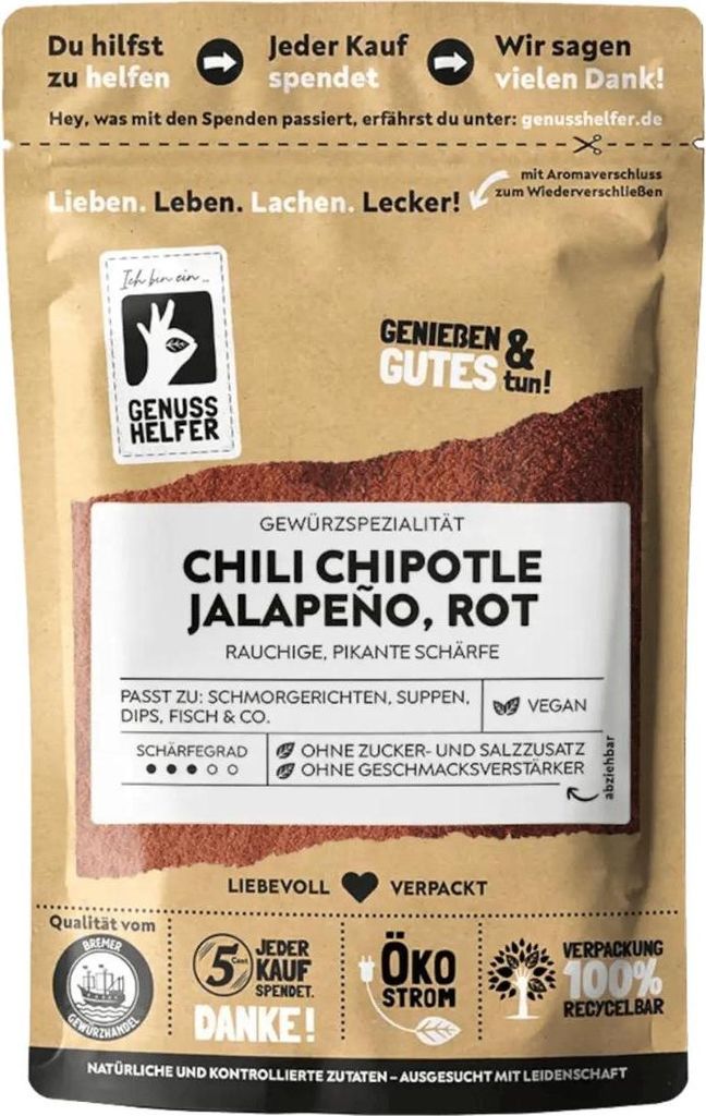 Chipotle Chili Jalapeno Gewürz, gemahlen, Chilipulver mit Produktbild 