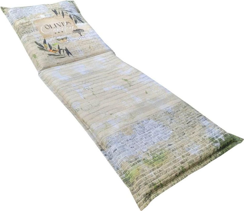 Materac poduszka 190 x 60 cm na łóżko ogrodowe 2953-05 Zdjęcie produktu 