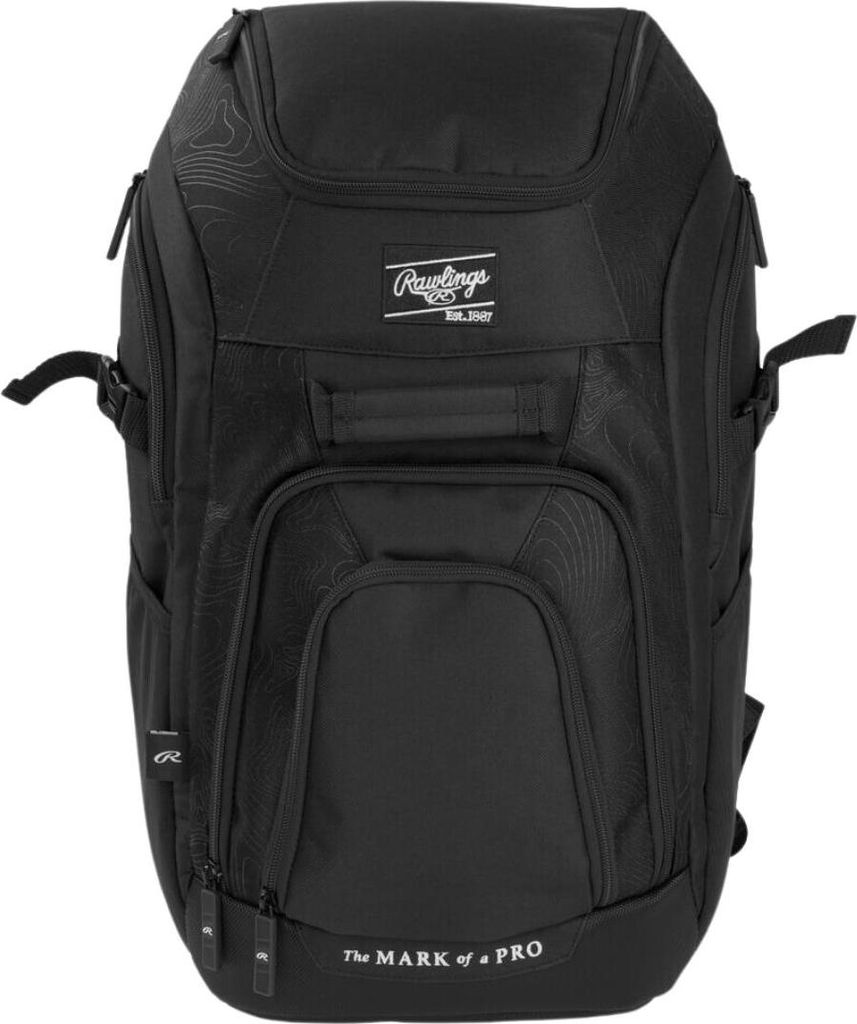 Rawlings FRANCHISE2 Serie Rucksack Farbe Schwarz Baseball/Softball Artikel
