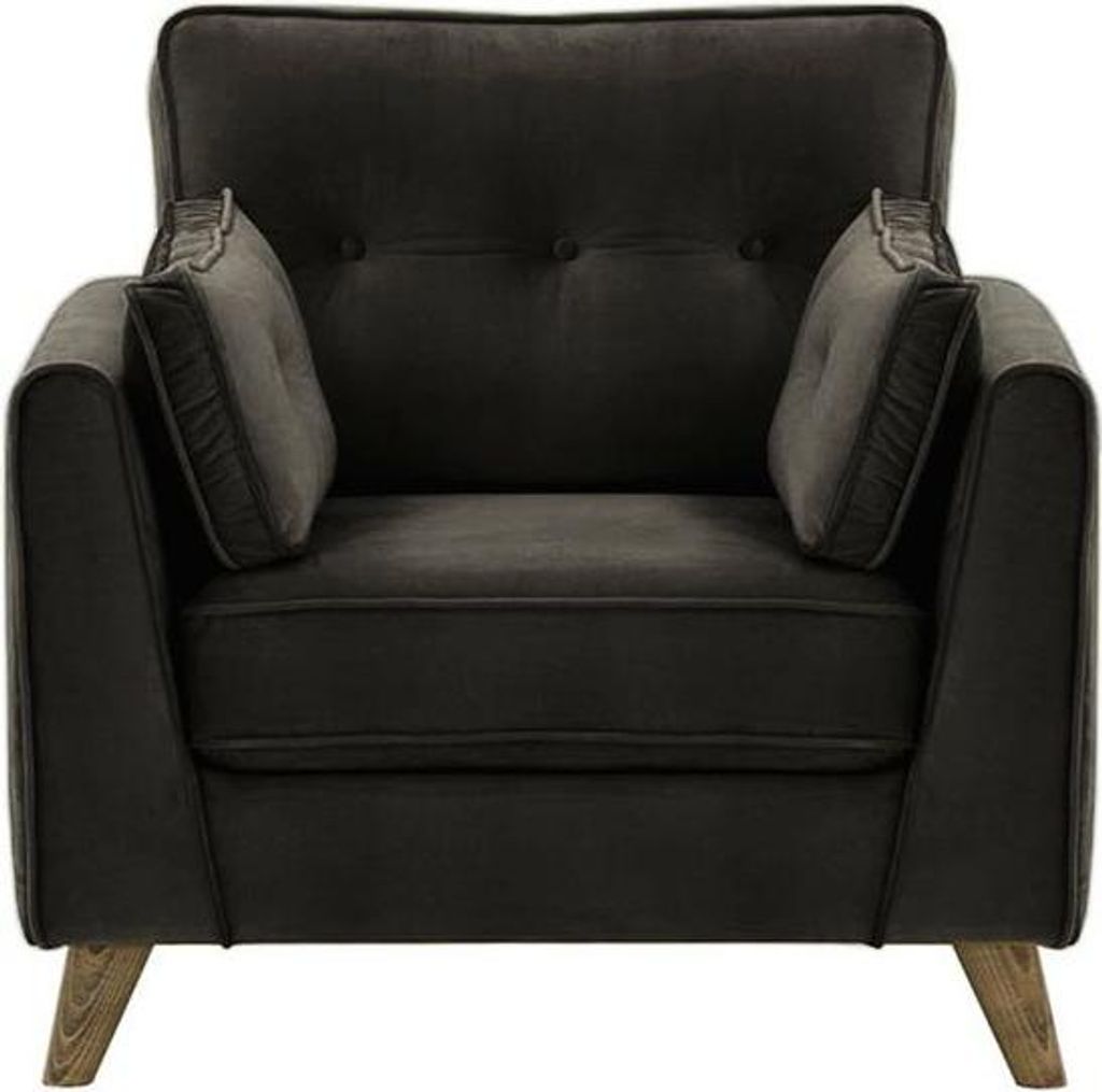 Sessel Magnus-Velluto 20-wax black