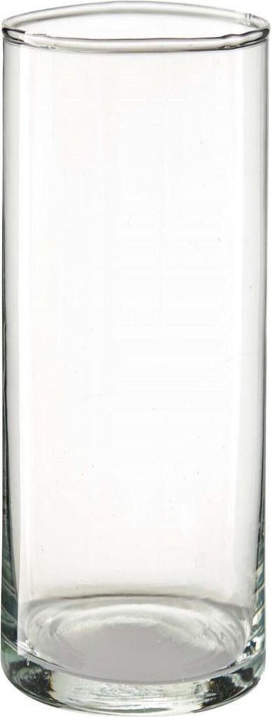 Dekoglas Vase Kerzenglas ZYLINDER H. 30cm D. 10cm Glas klar Produktbild 