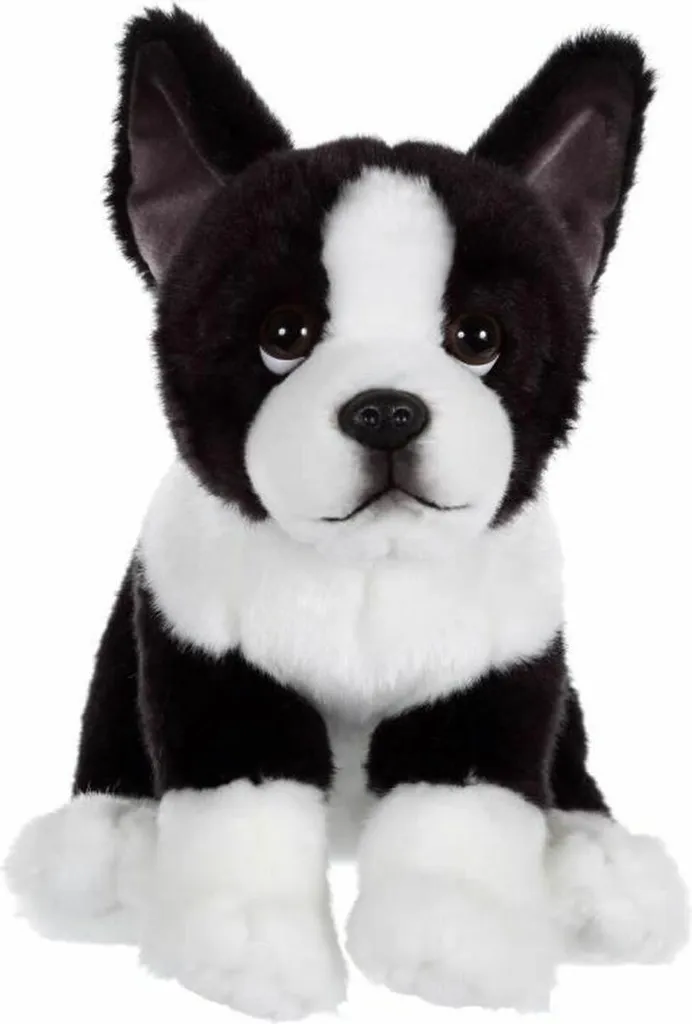 Peluche Bouledogue Français 25 cm - Cadeau Enfant et Déco Chambre