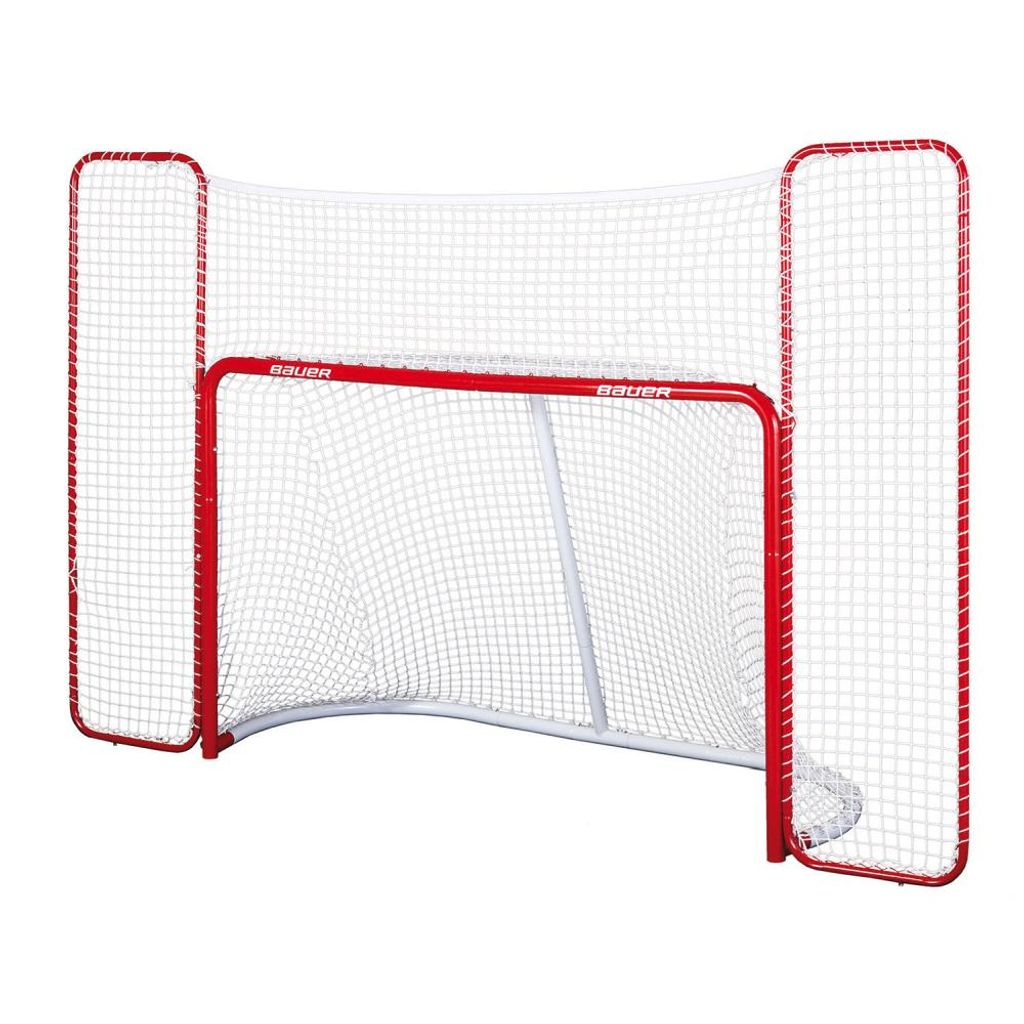 Bauer 72' Hockey Tor mit Fangnetz Streethockey / Inlinehockey, Größe:72 Zoll